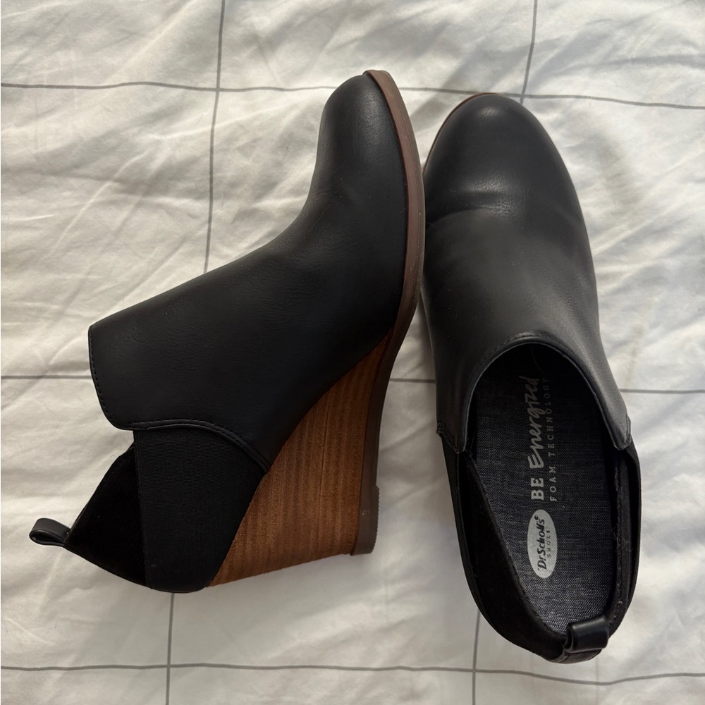 Dr Scholls Wedge Ankle Boots